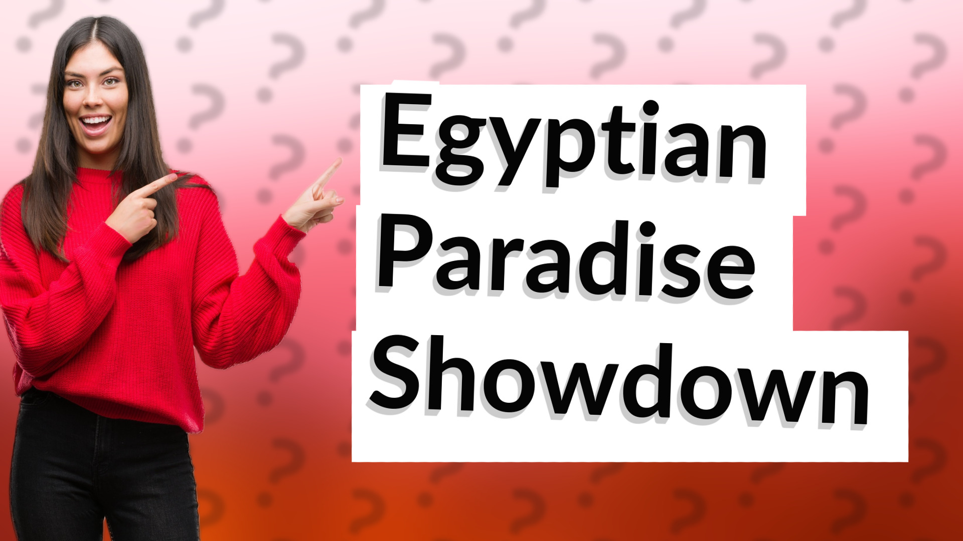 Egyptian Paradise Showdown