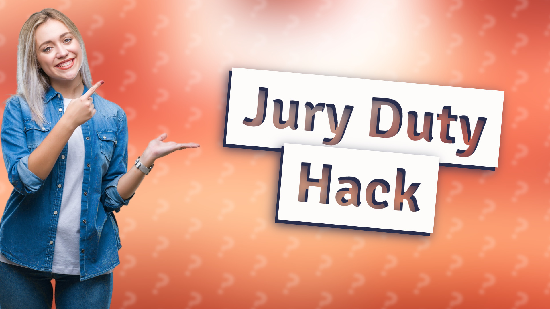 Jury Duty Hack