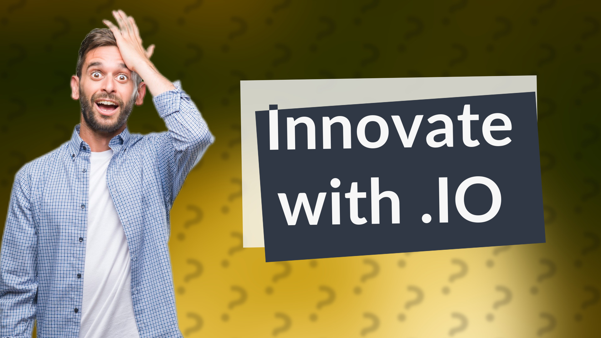 Innovate with .IO