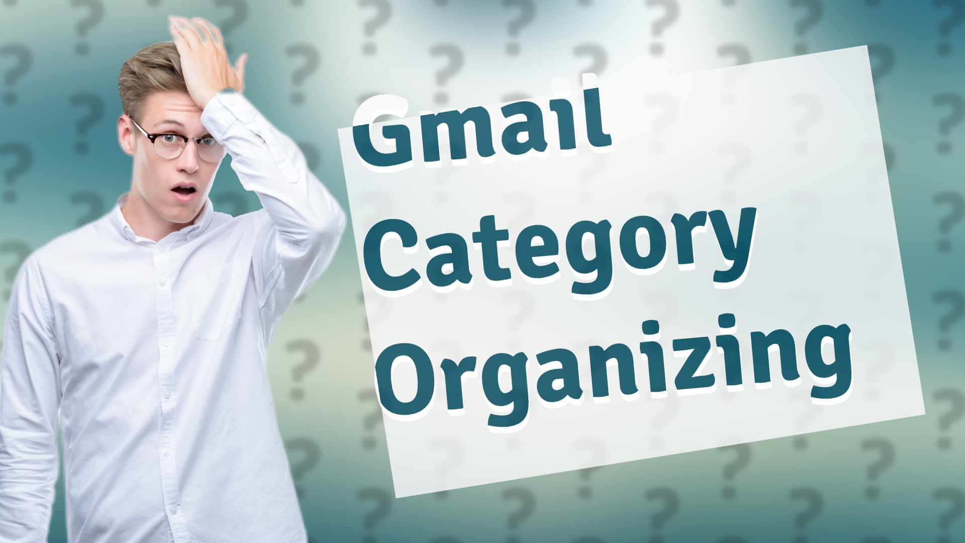 Gmail Category Organizing