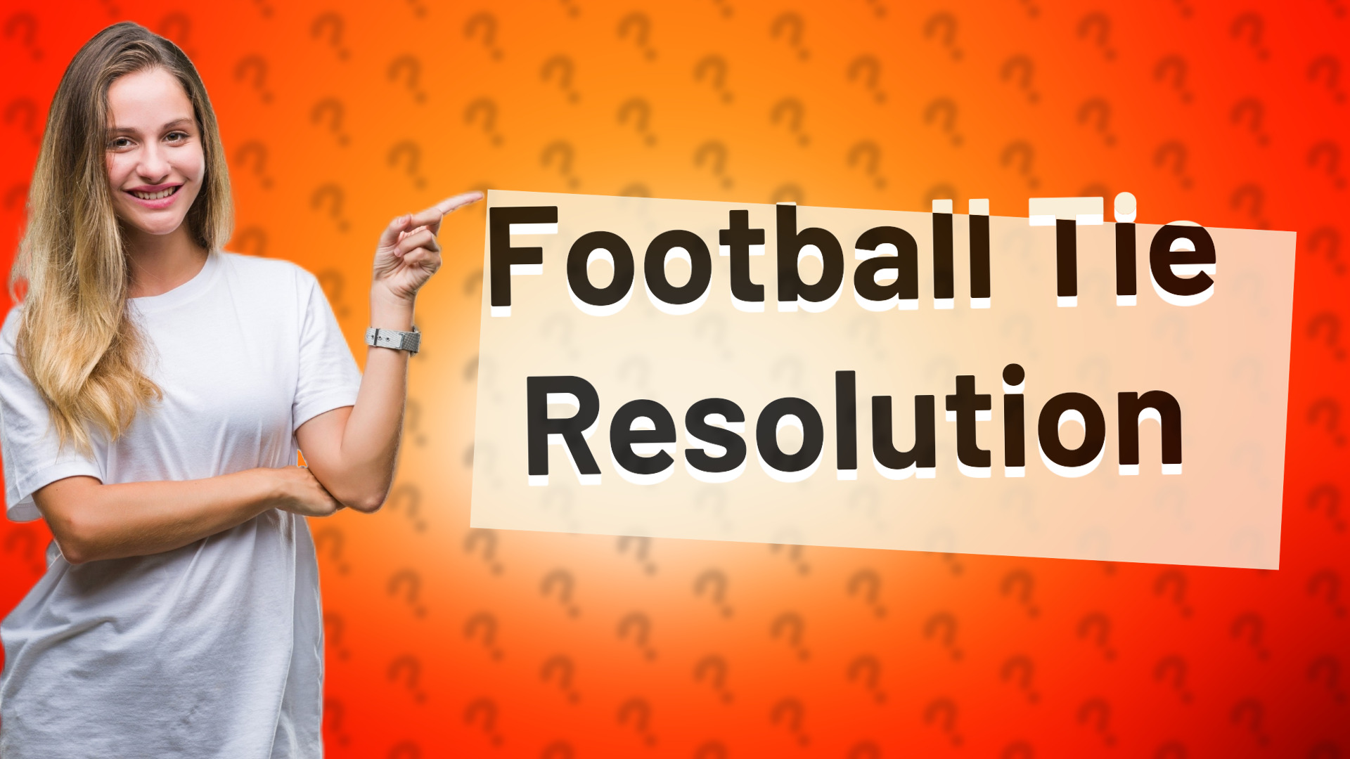 Football Tie Resolution
