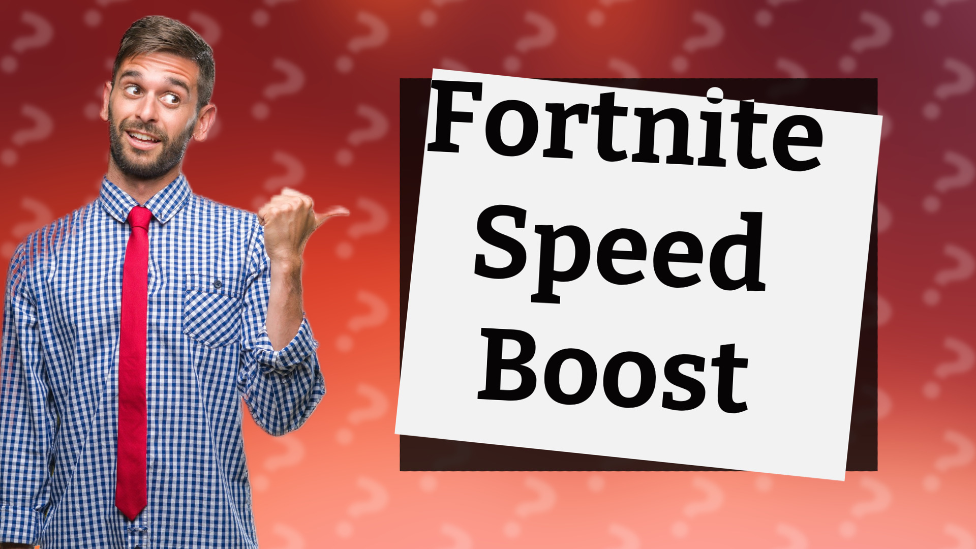 Fortnite Speed Boost