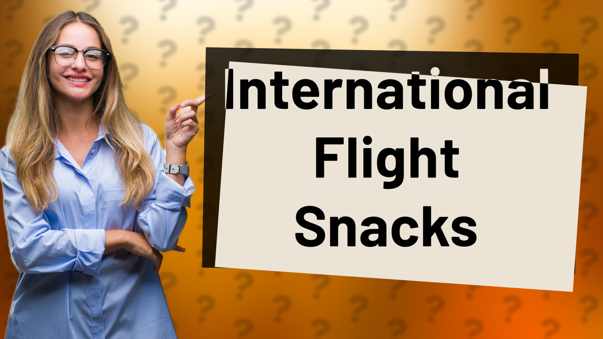 International Flight Snacks