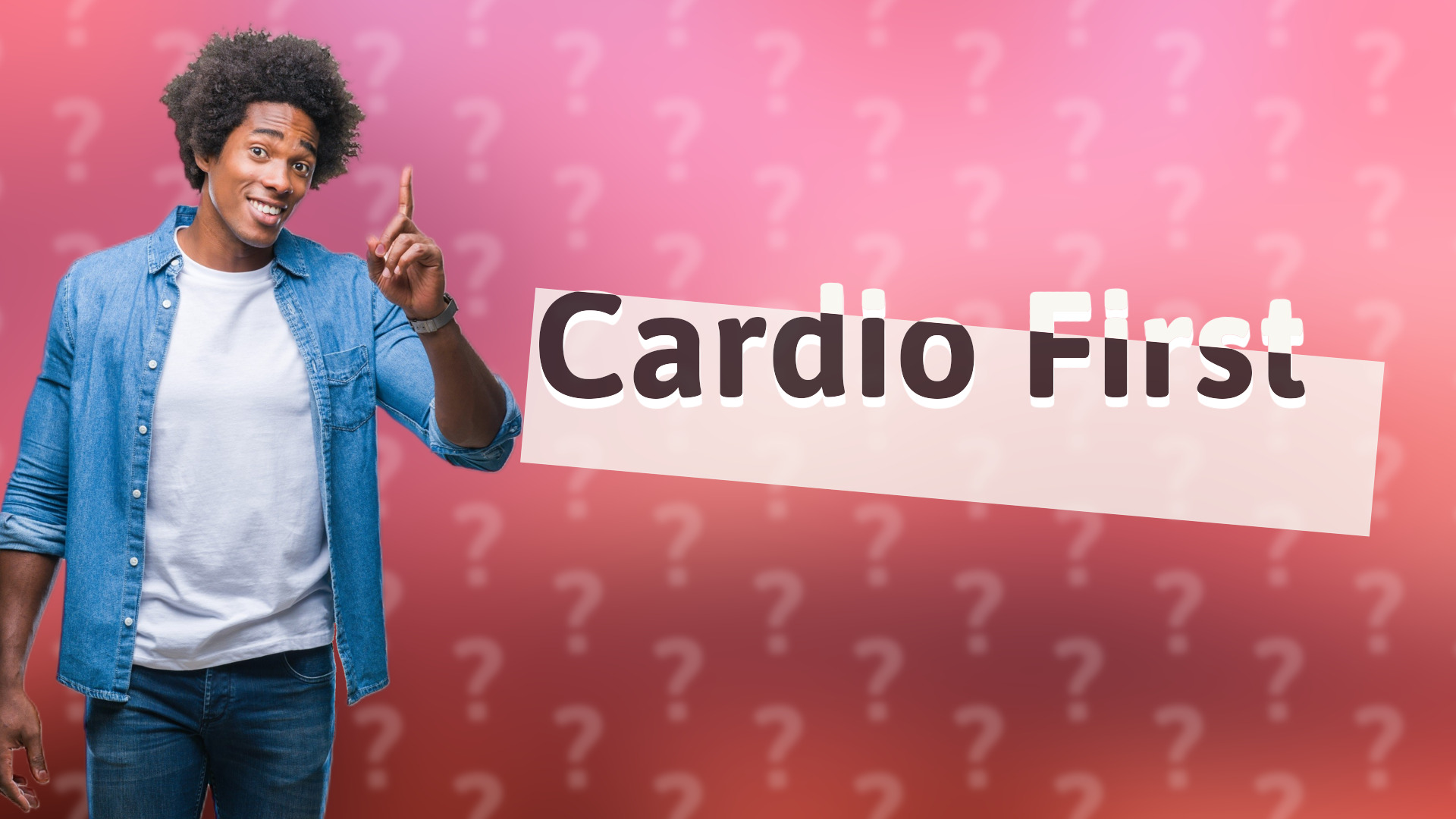 Cardio First