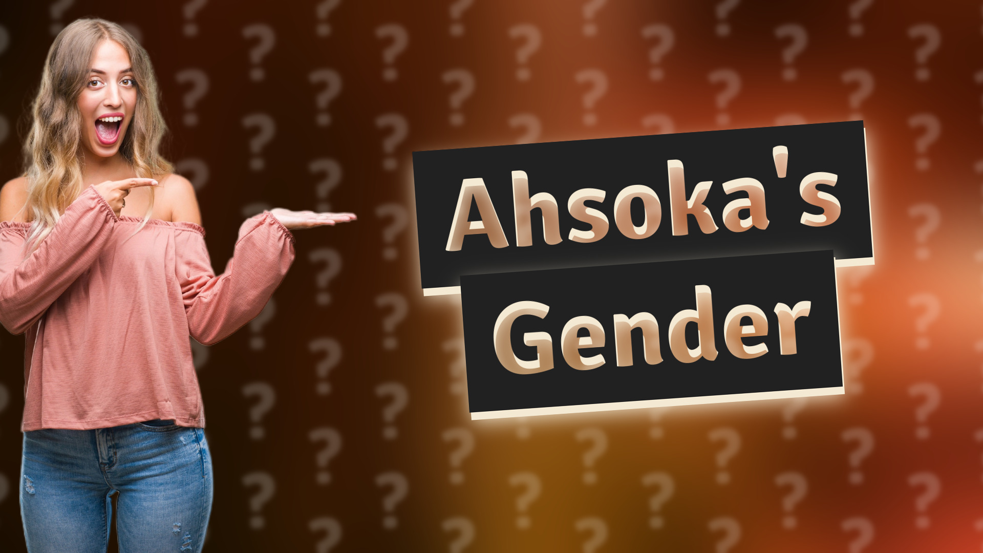 Ahsoka's Gender