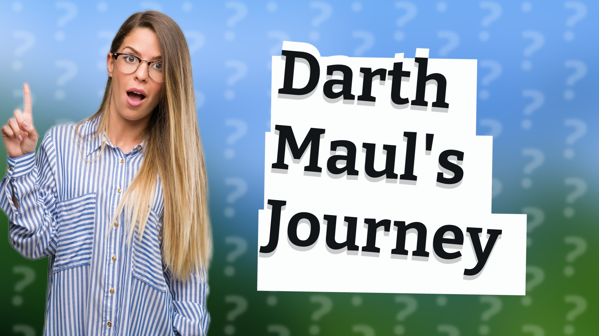 Darth Maul's Journey