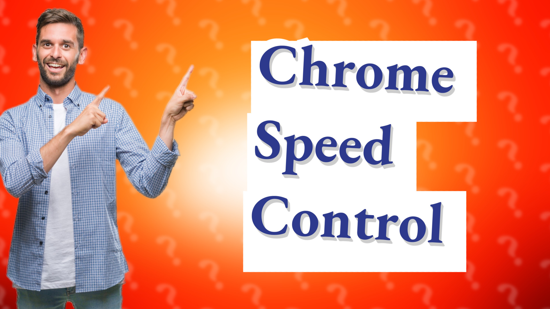 Chrome Speed Control