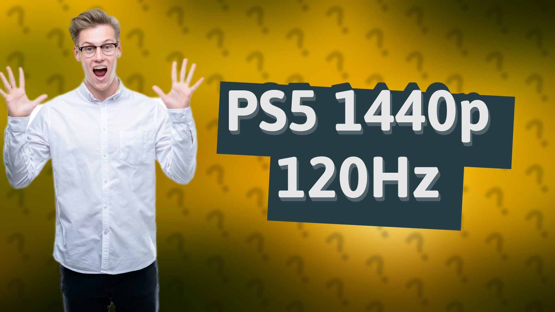 PS5 1440p 120Hz