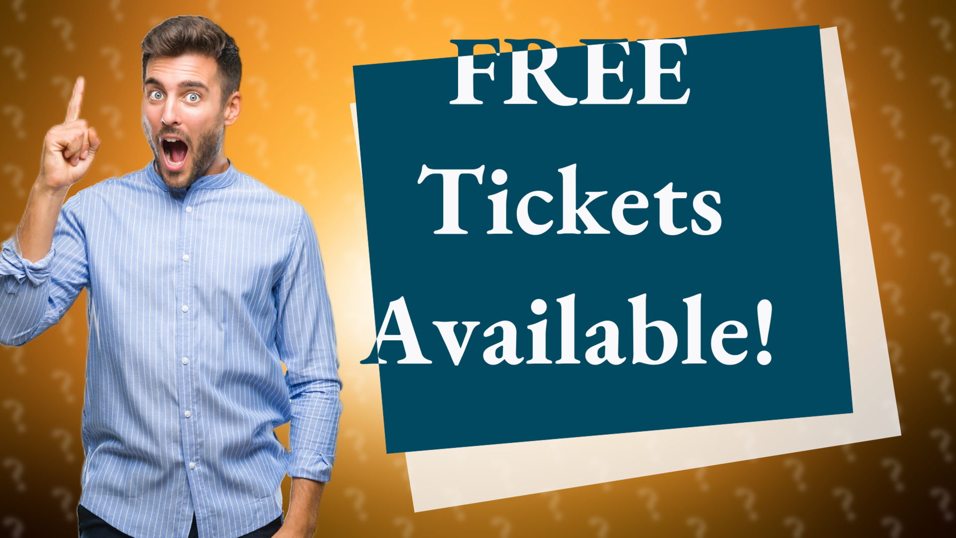 FREE Tickets Available!