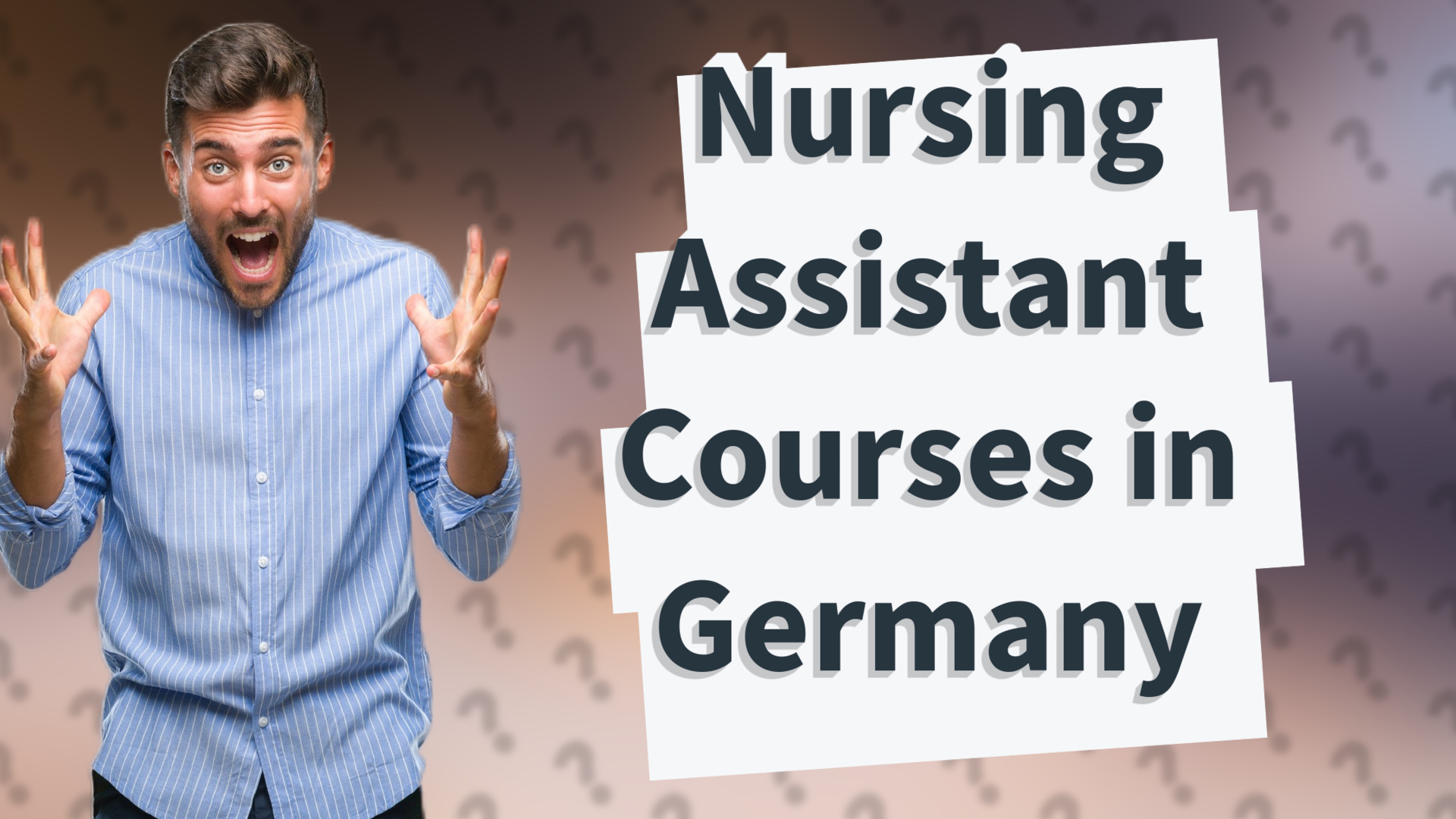 Nursing Assistant Courses in Germany