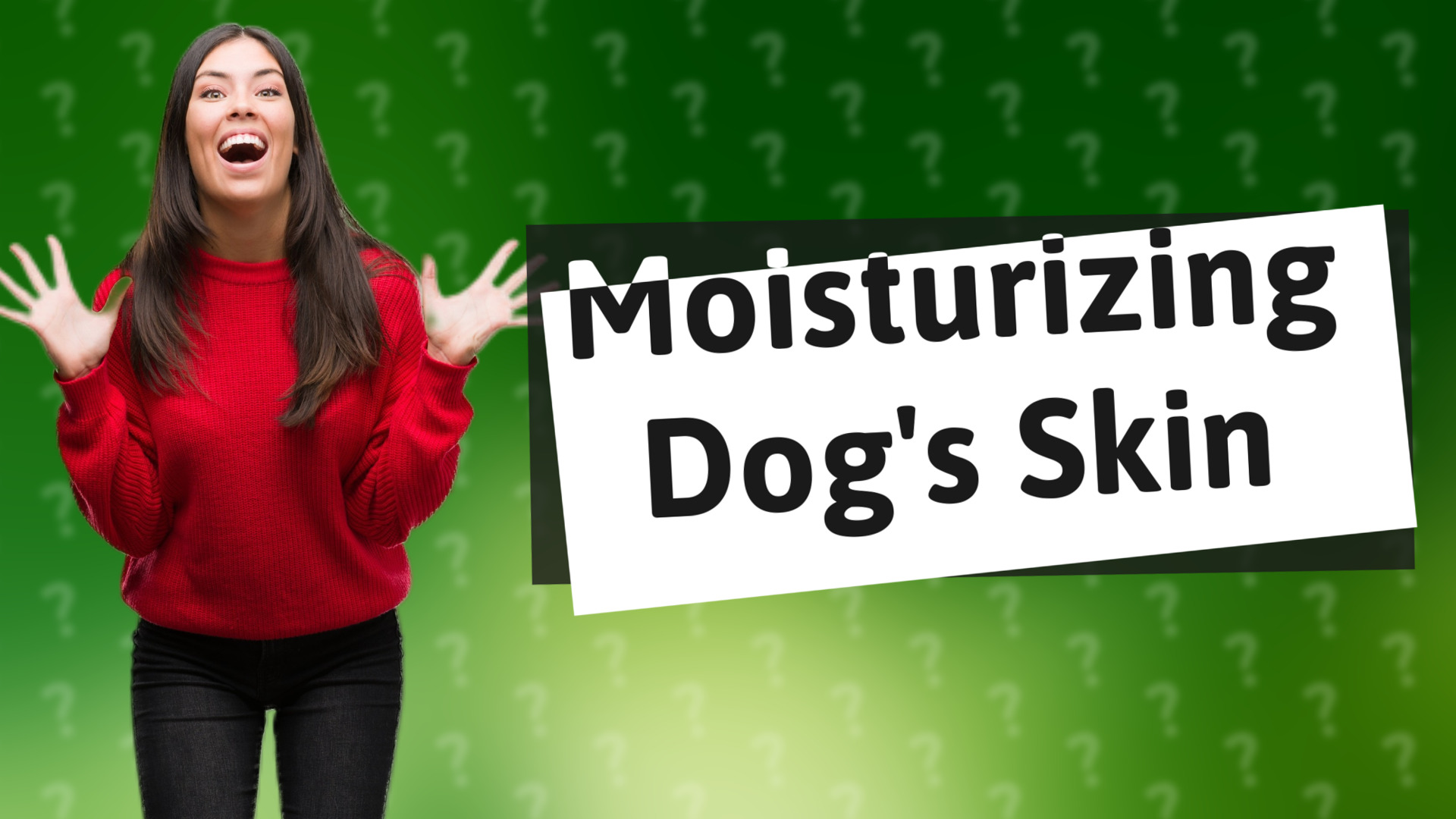 Moisturizing Dog's Skin