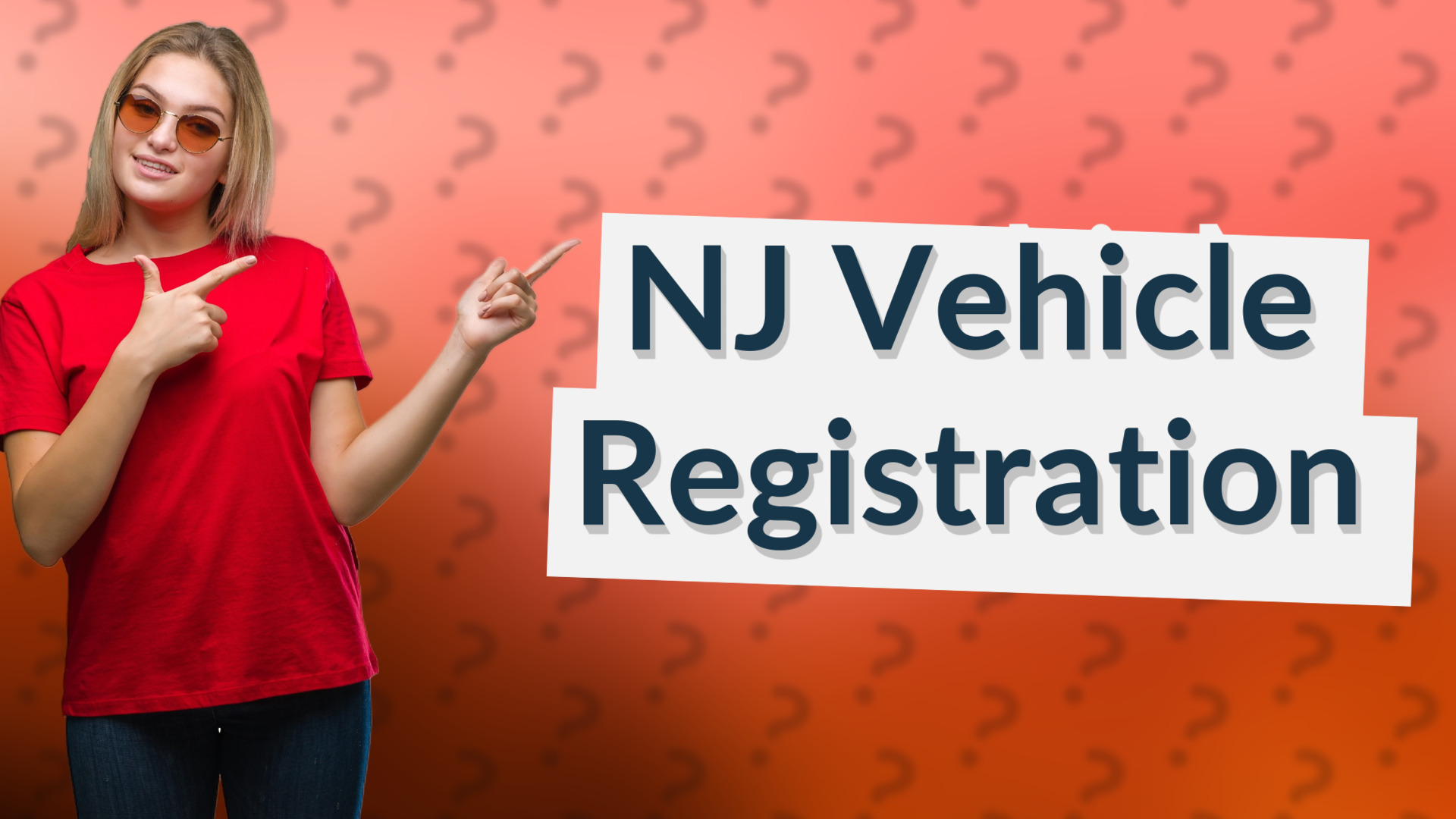 NJ Vehicle Registration