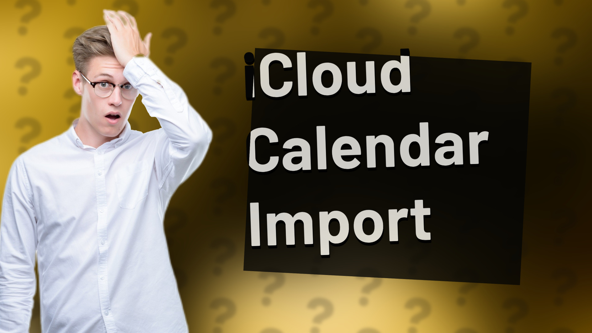 iCloud Calendar Import