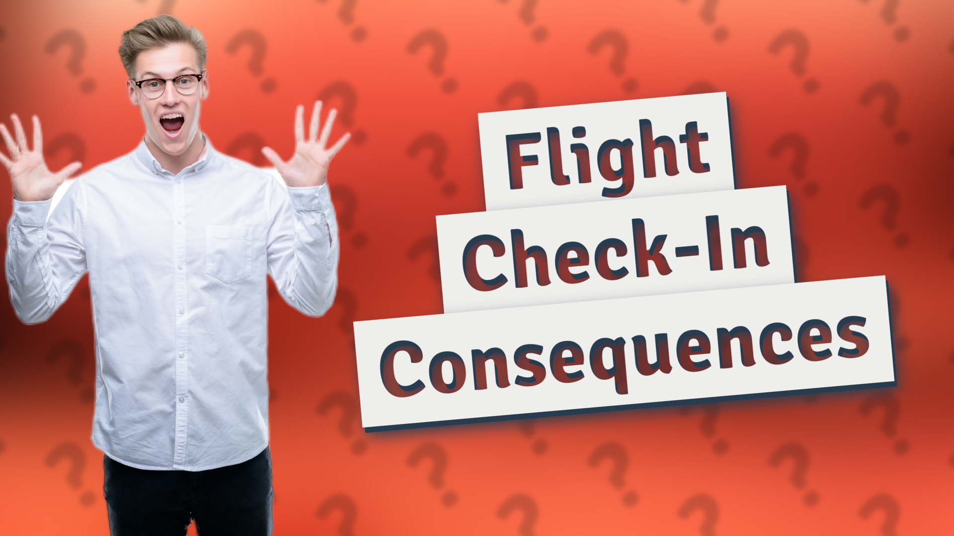 Flight Check-In Consequences