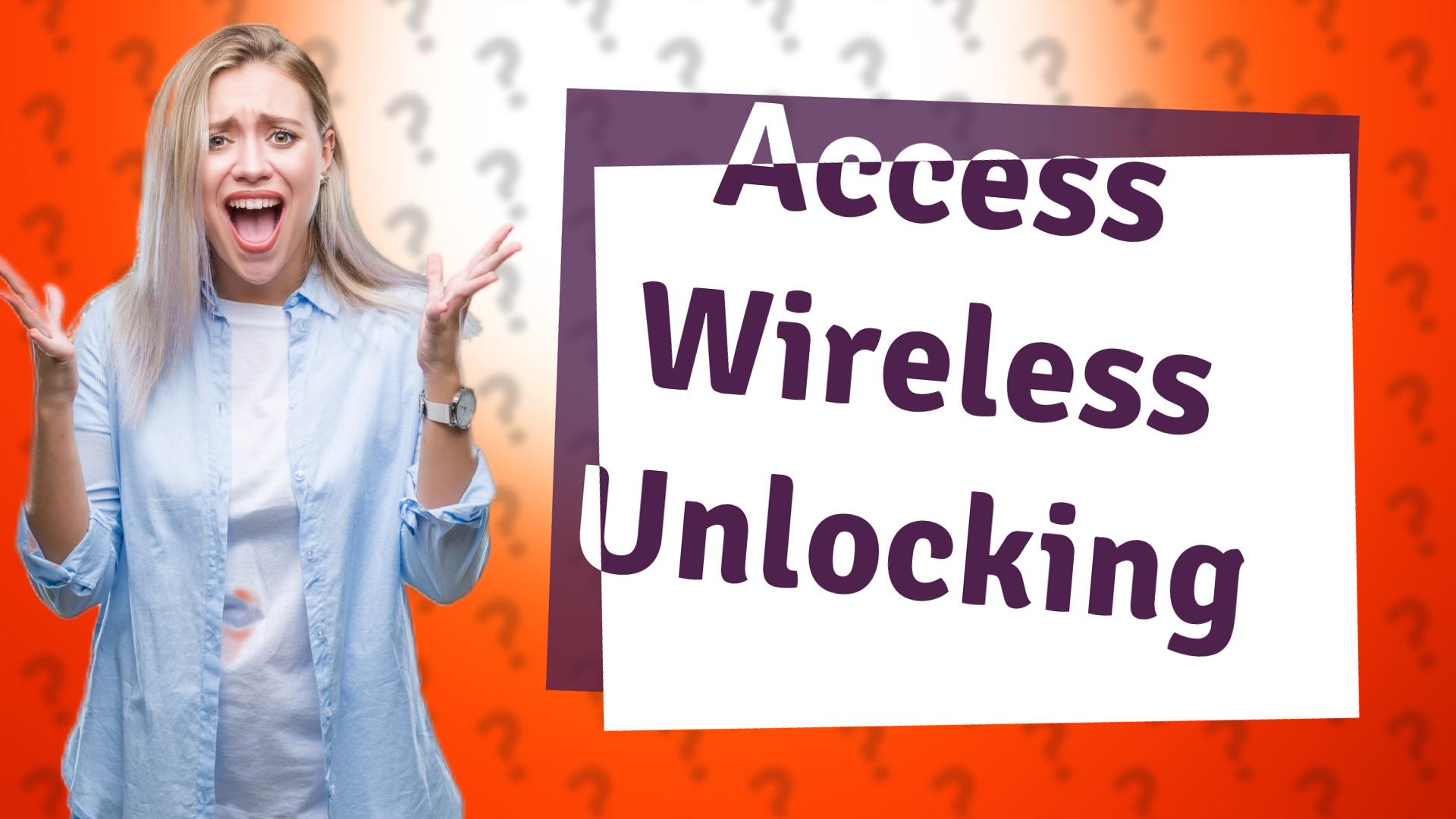 Access Wireless Unlocking