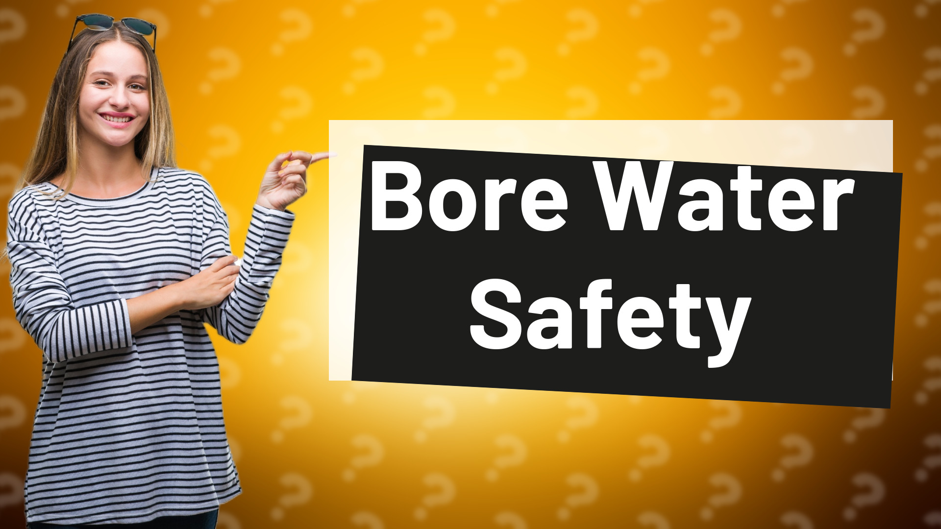Bore Water Safety