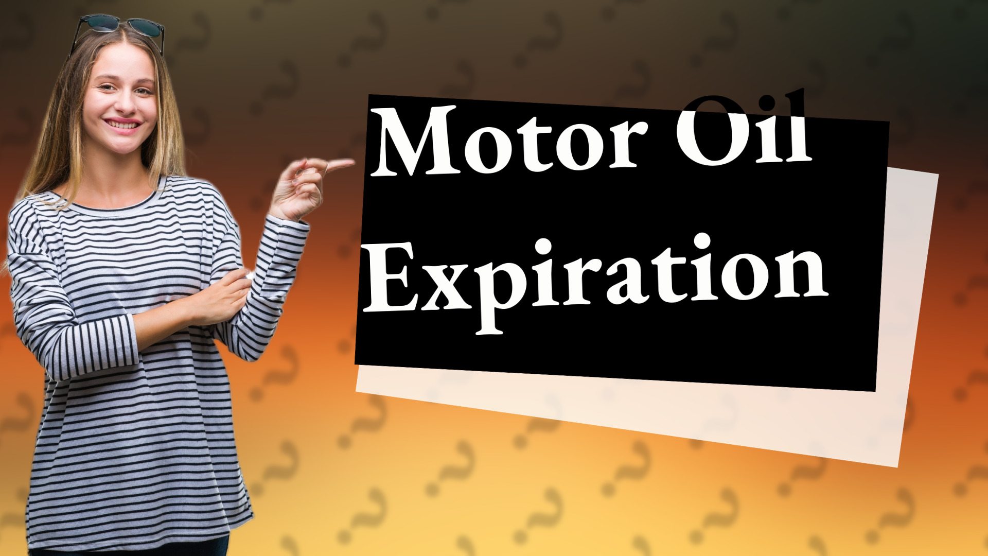 Motor Oil Expiration