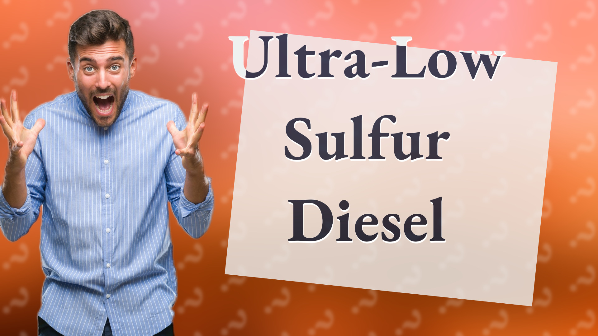 Ultra-Low Sulfur Diesel