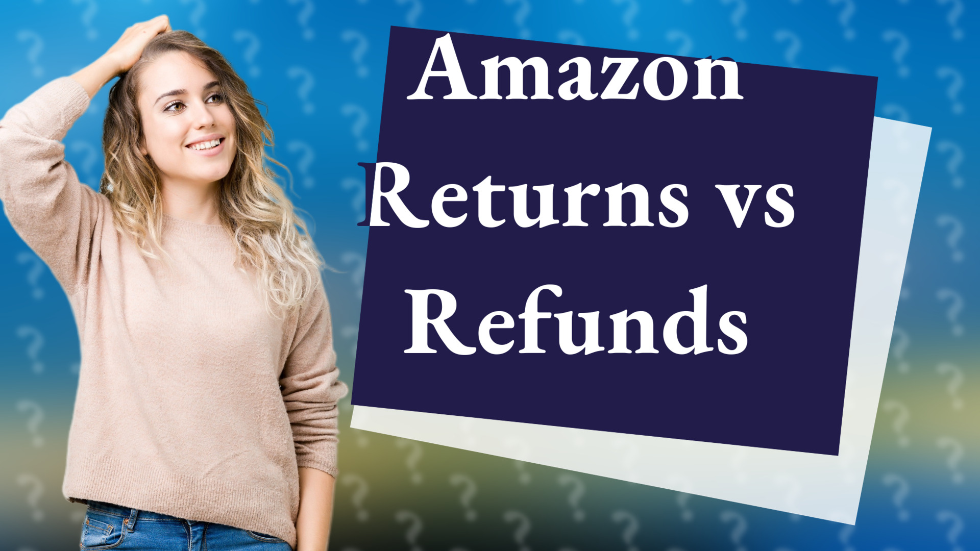 Amazon Returns vs Refunds