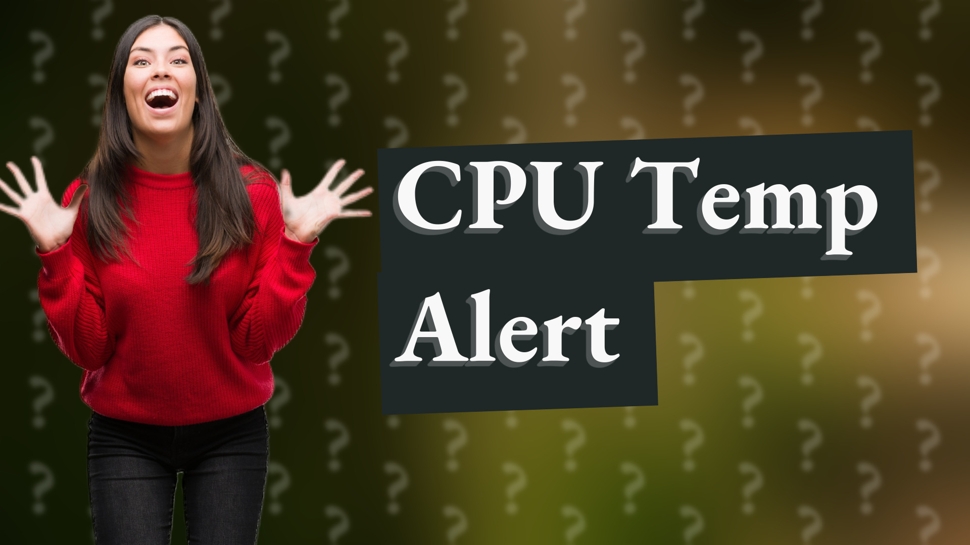 CPU Temp Alert