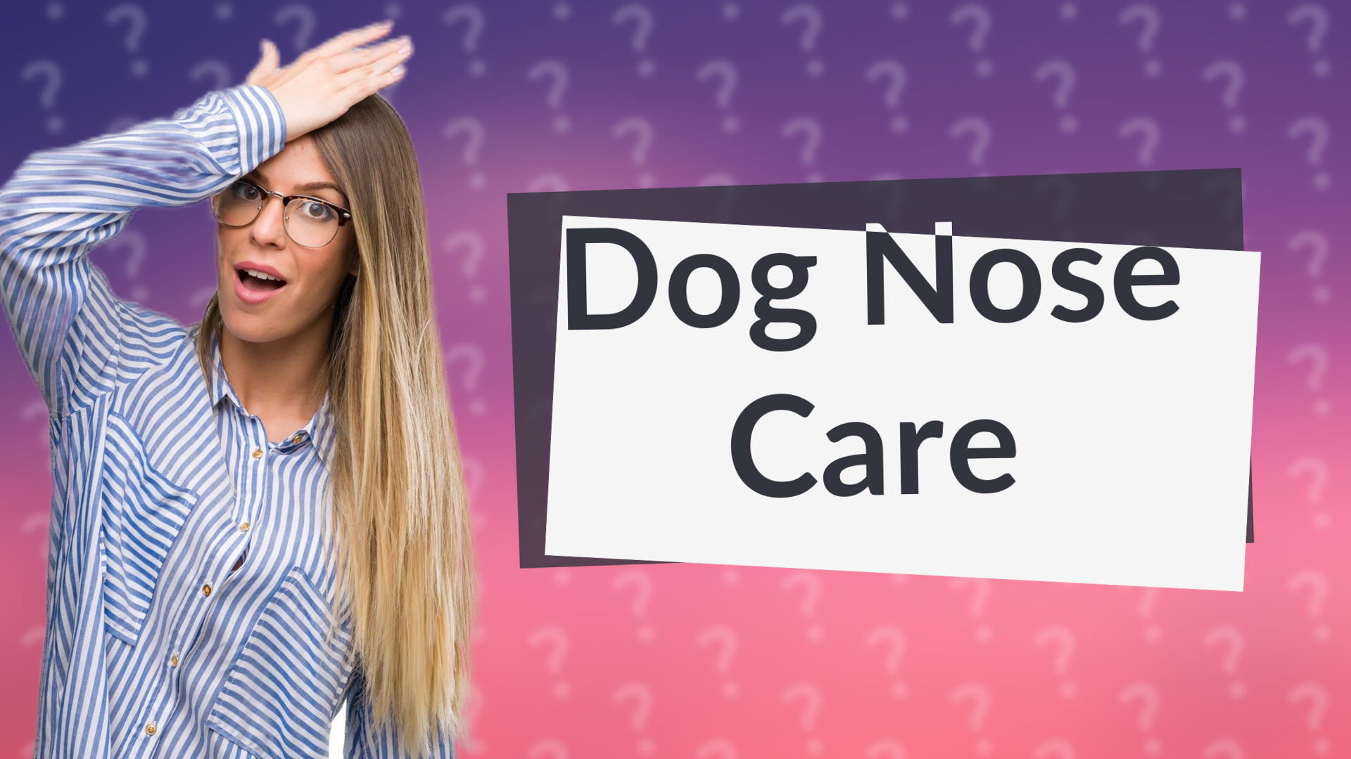 Dog Nose Care