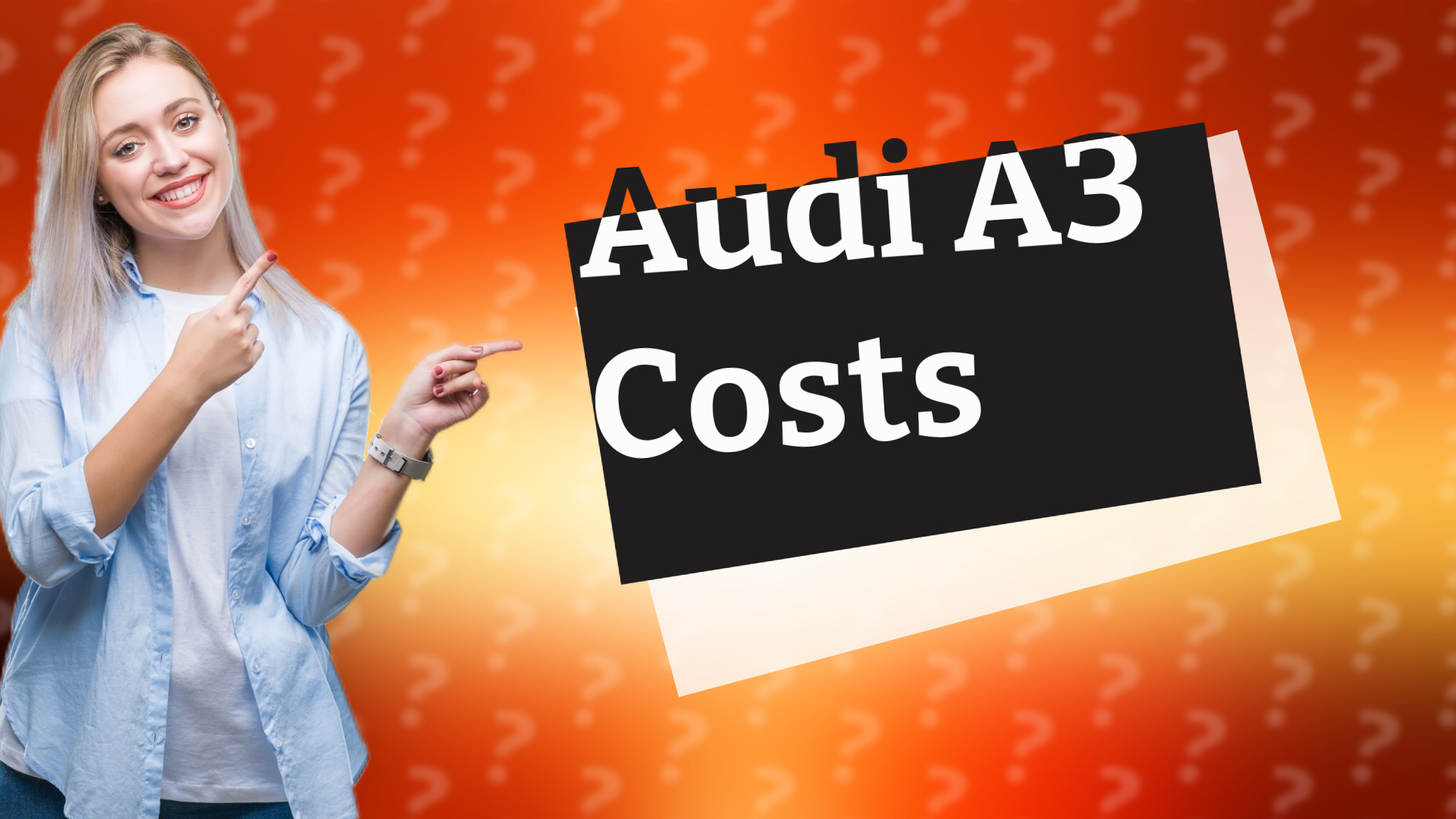 Audi A3 Costs