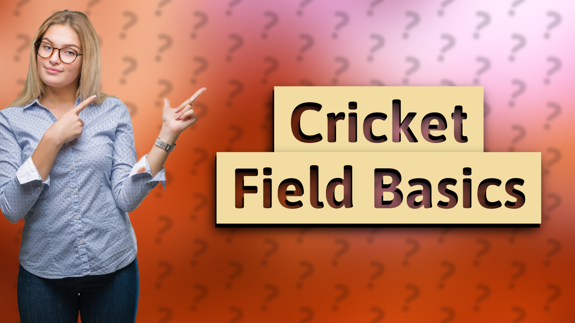 Cricket Field Basics