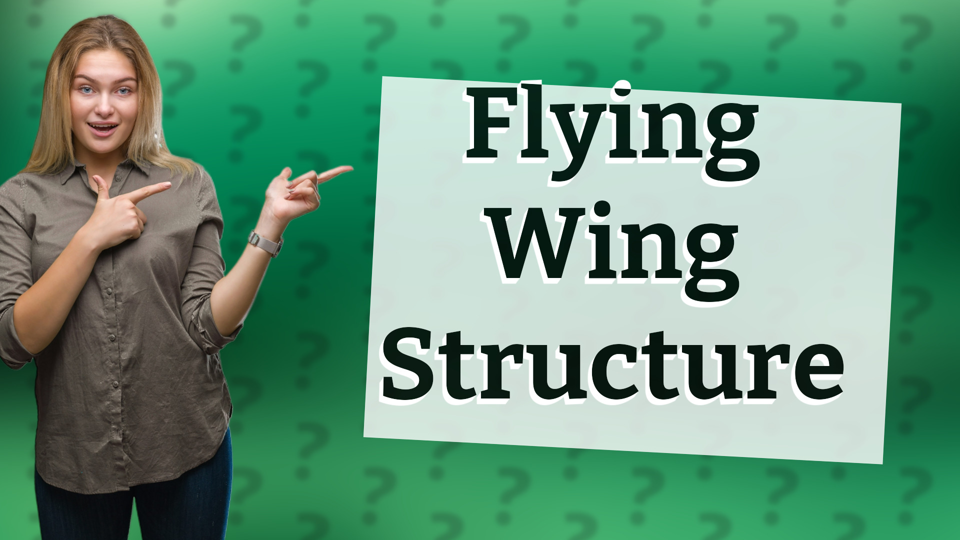 Flying Wing Structure