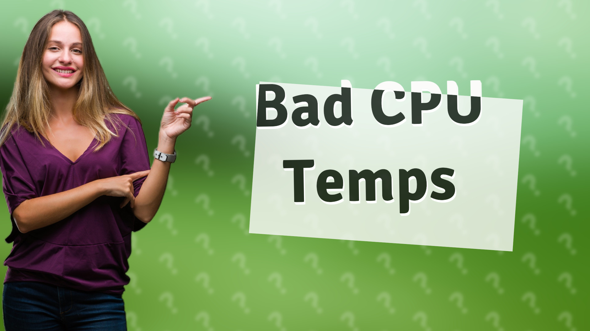 Bad CPU Temps