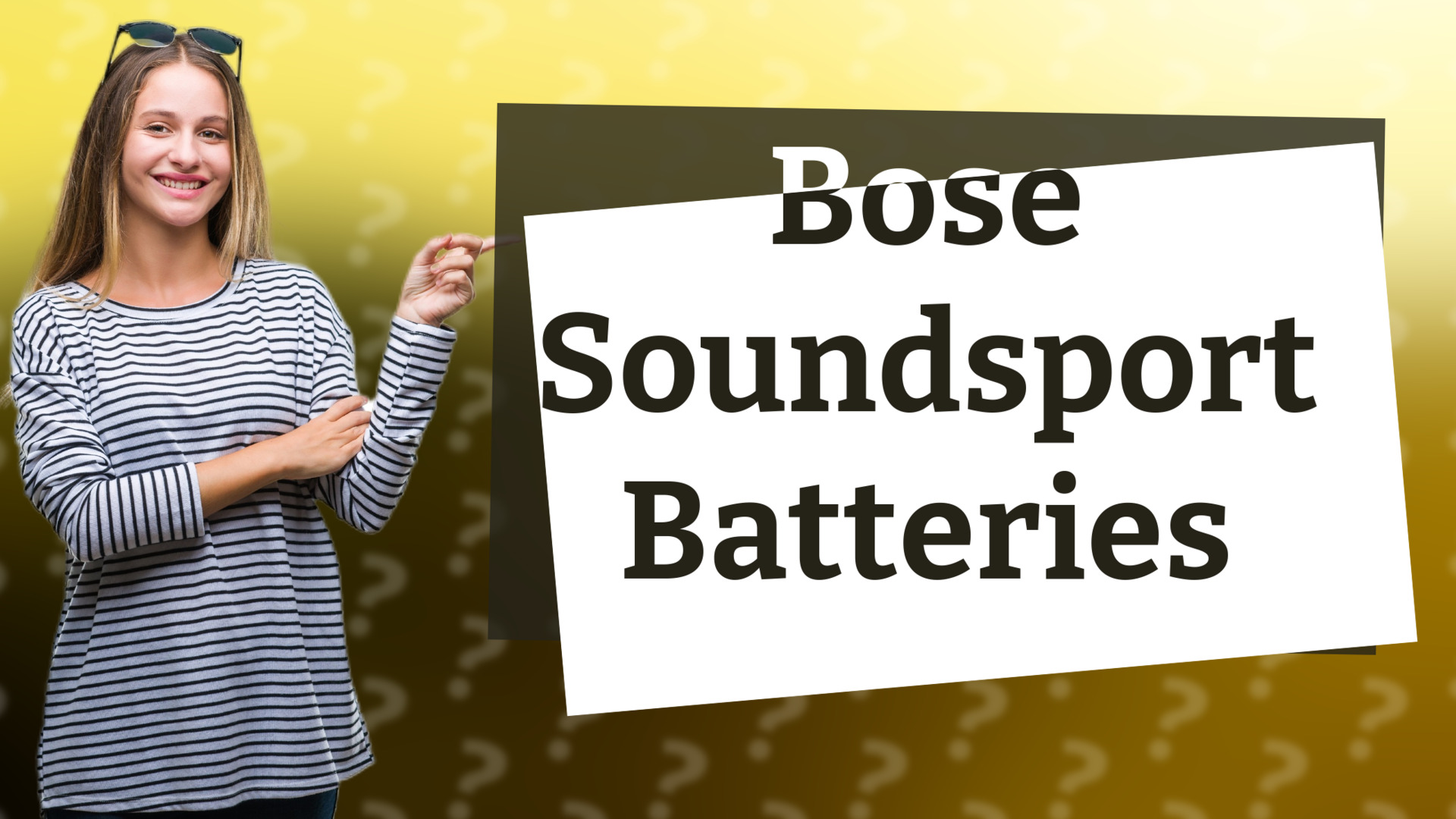 Bose Soundsport Batteries