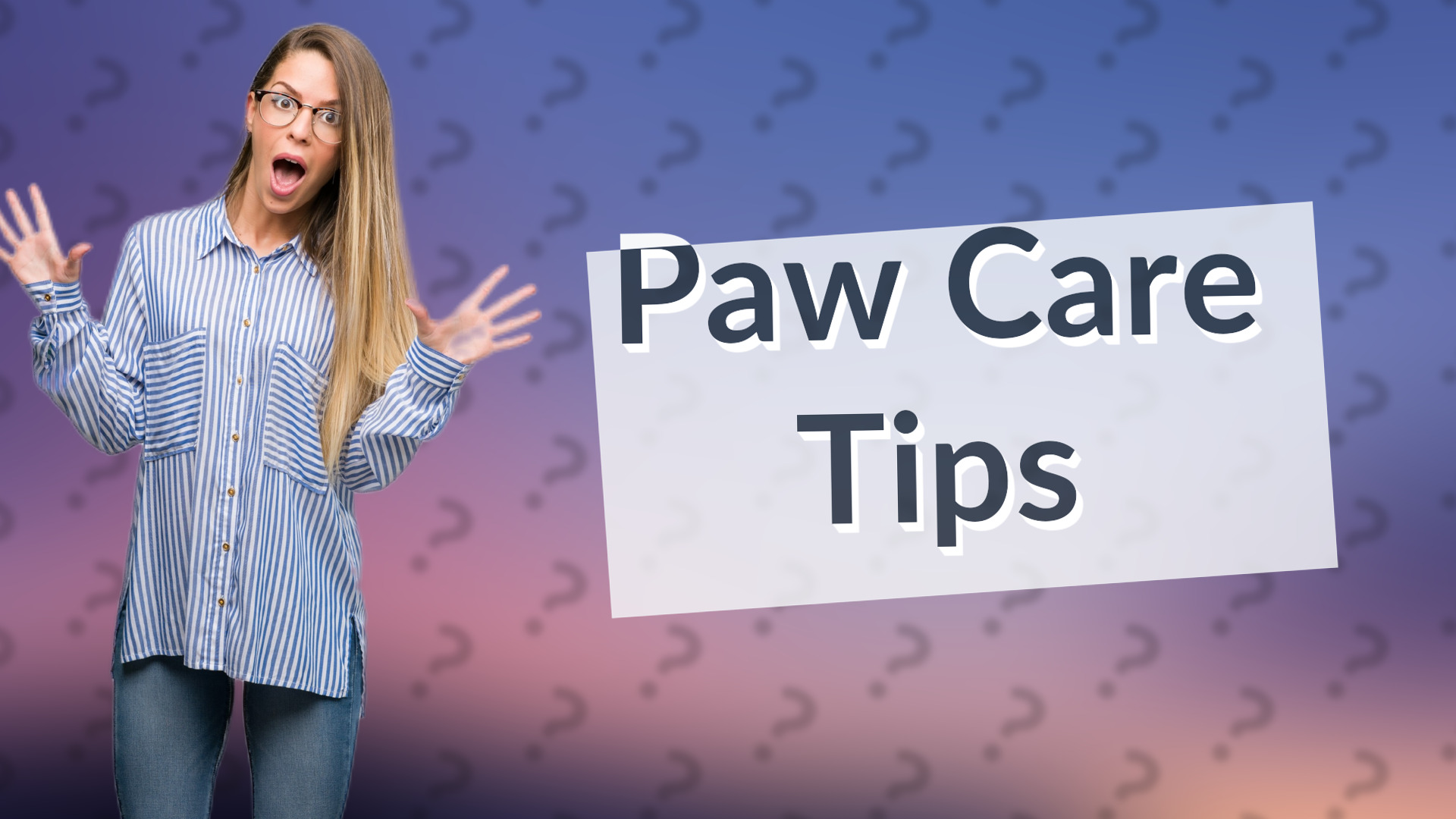 Paw Care Tips