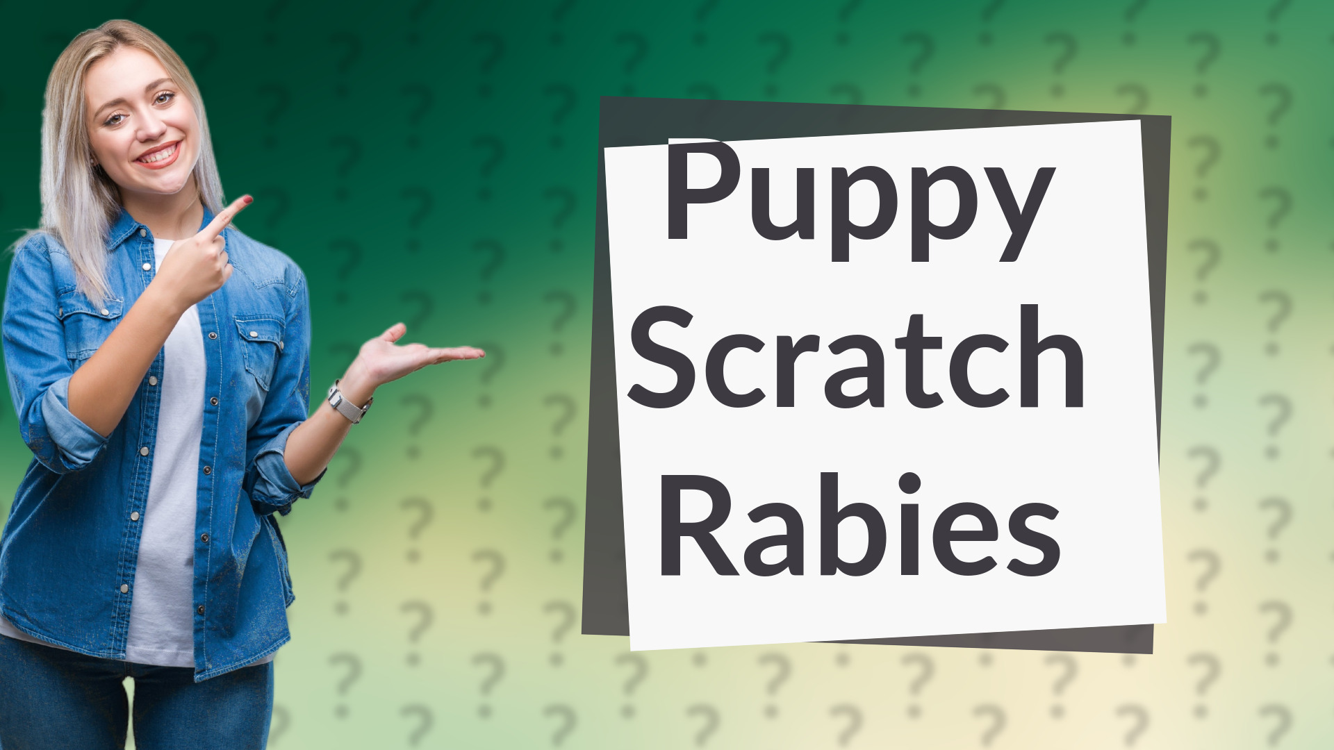 Puppy Scratch Rabies
