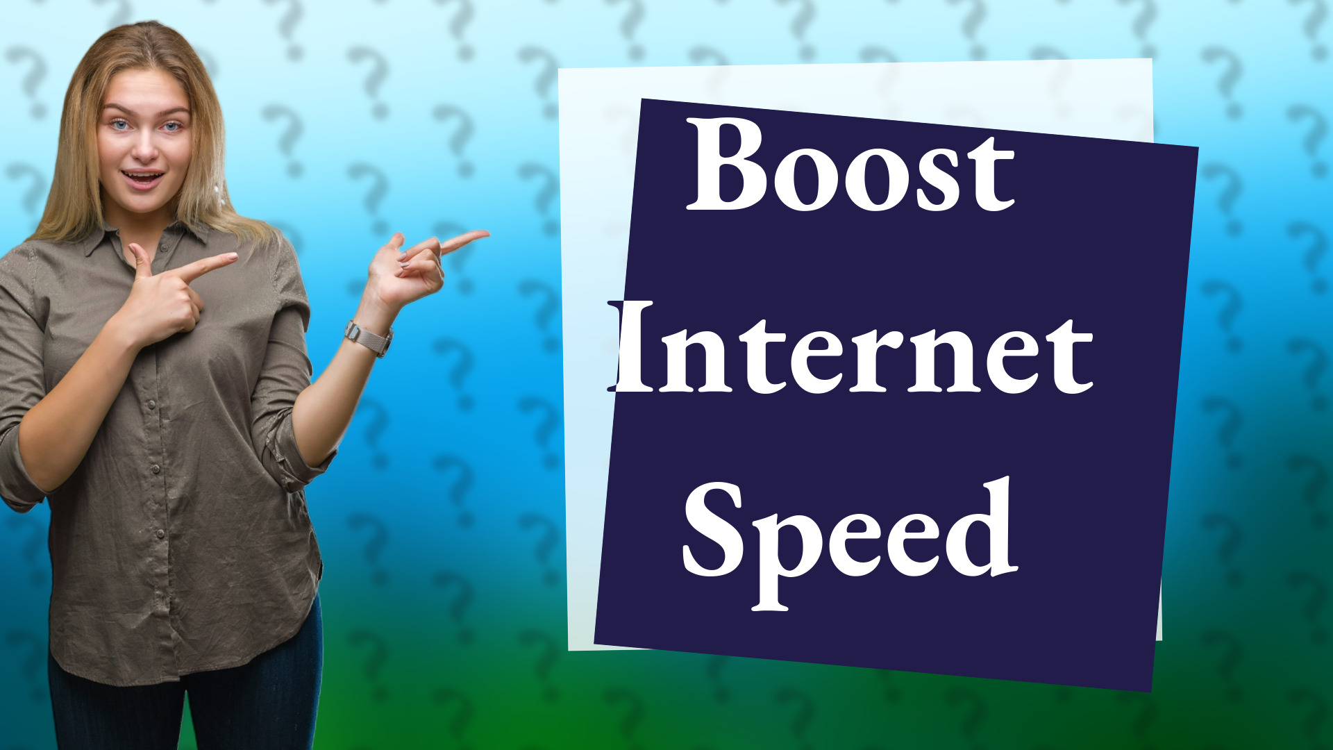 Boost Internet Speed