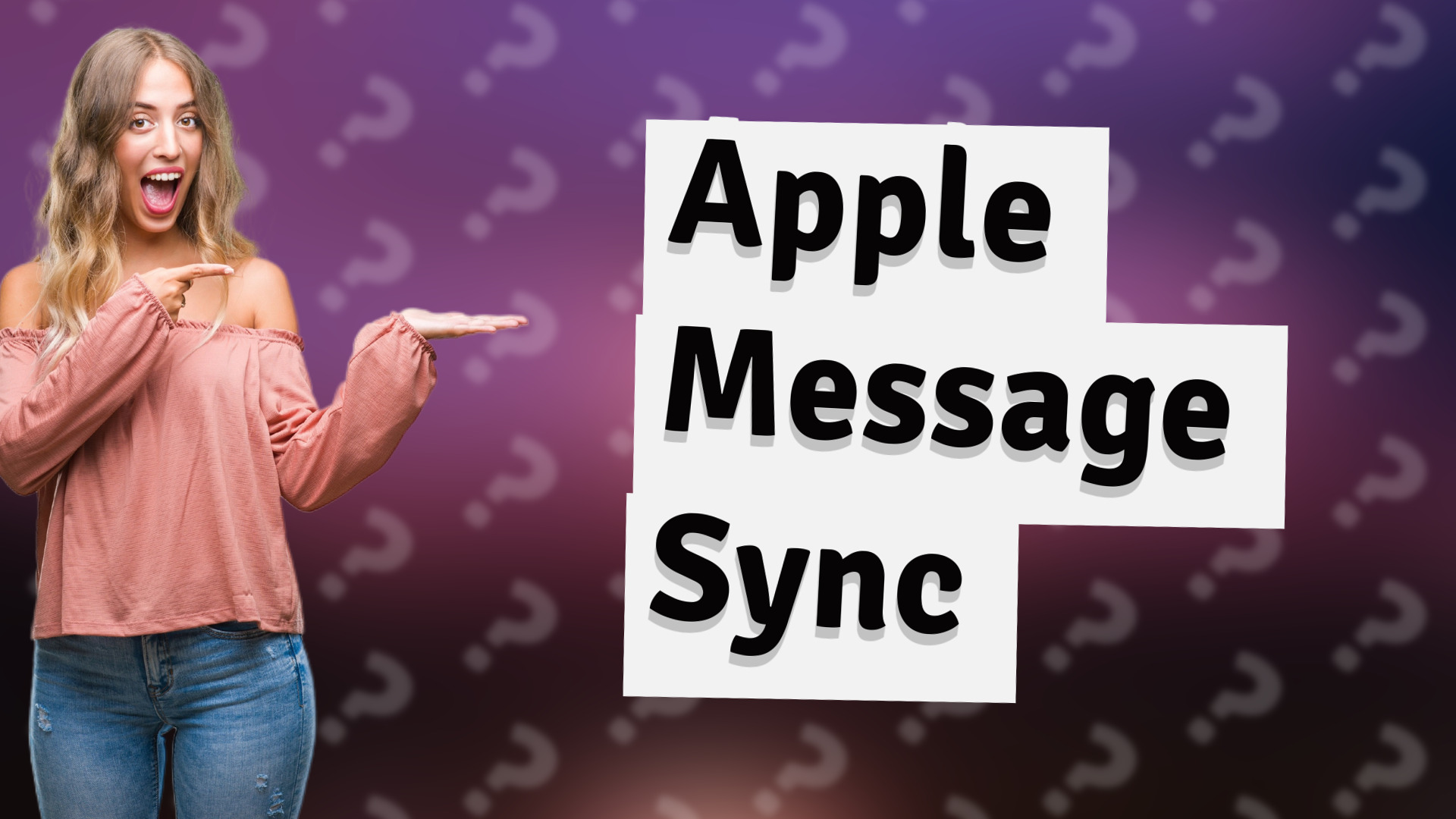 Apple Message Sync