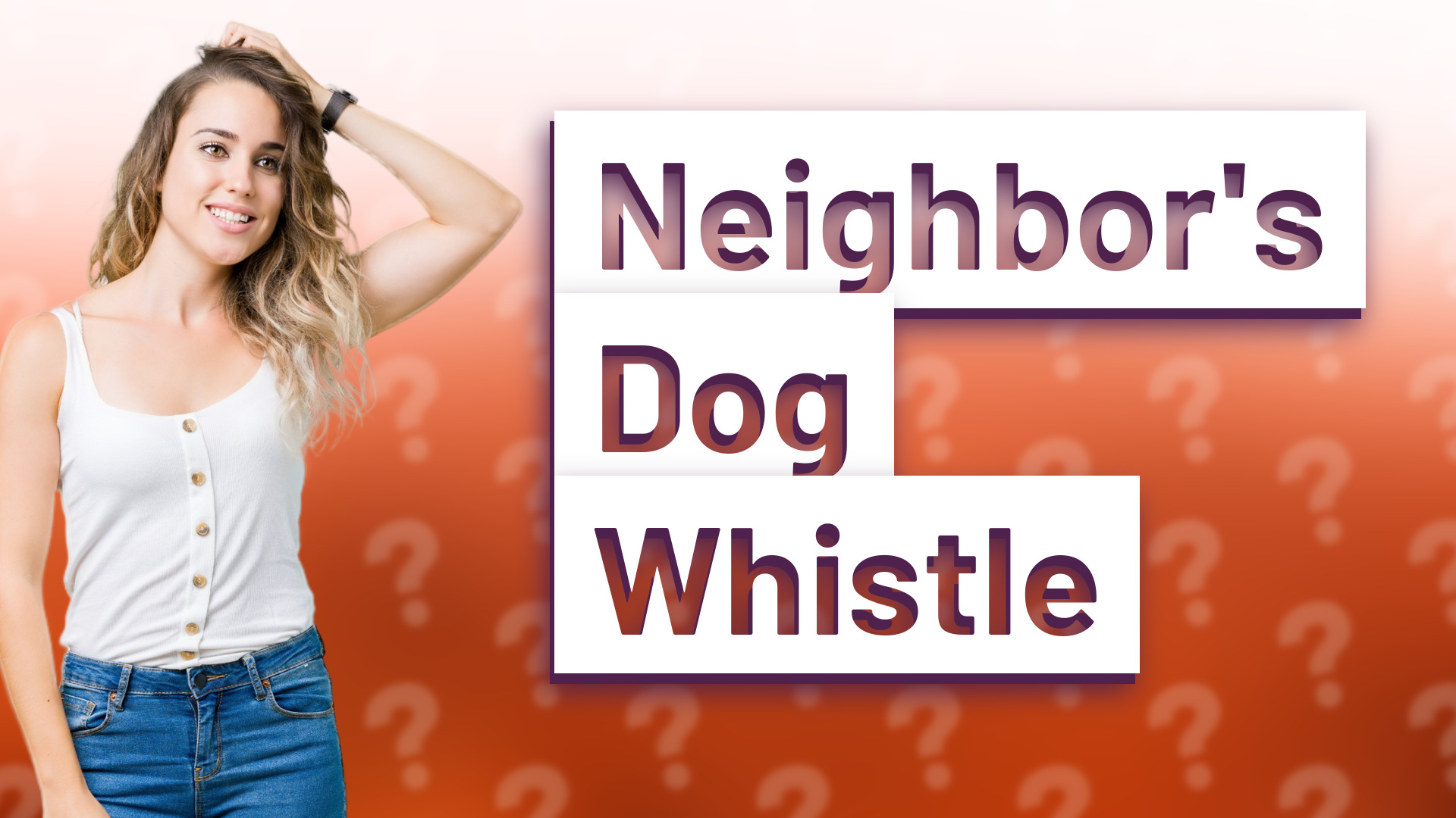 Neighbor's Dog Whistle