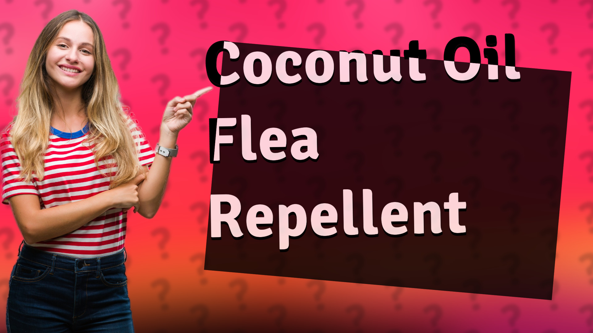 Coconut Oil Flea Repellent