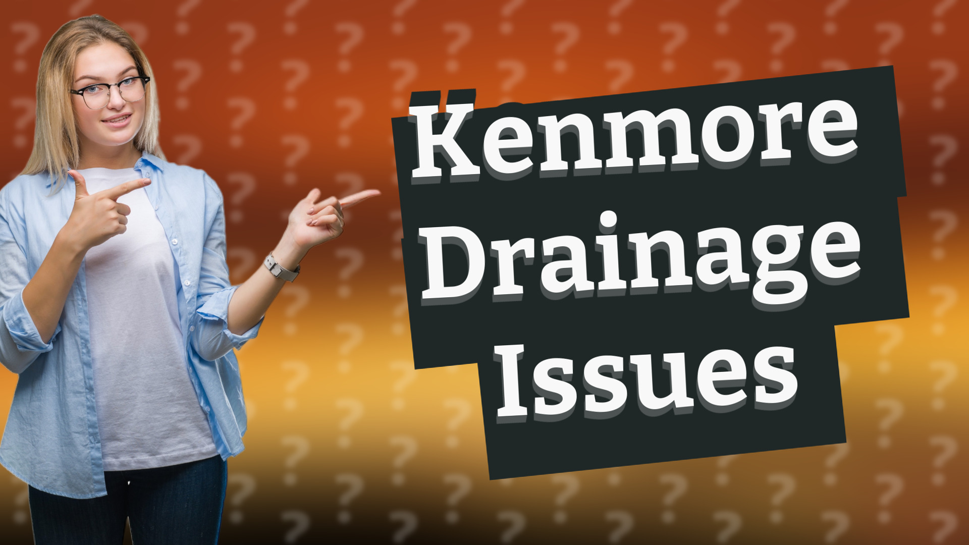 Kenmore Drainage Issues