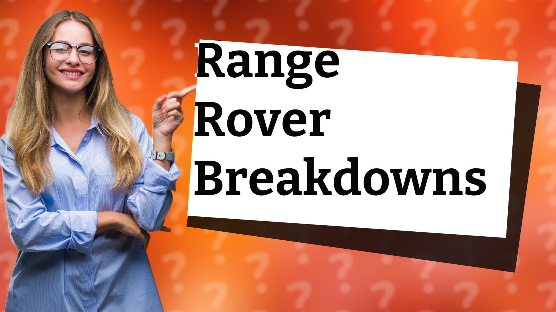 Range Rover Breakdowns