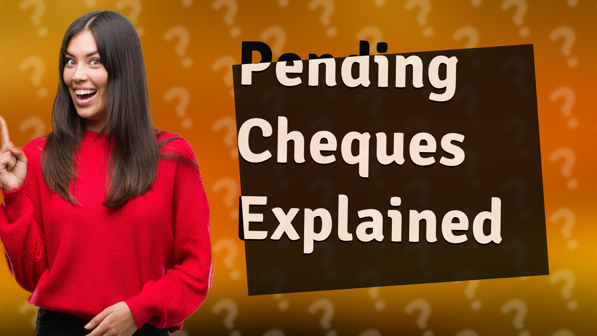 Pending Cheques Explained