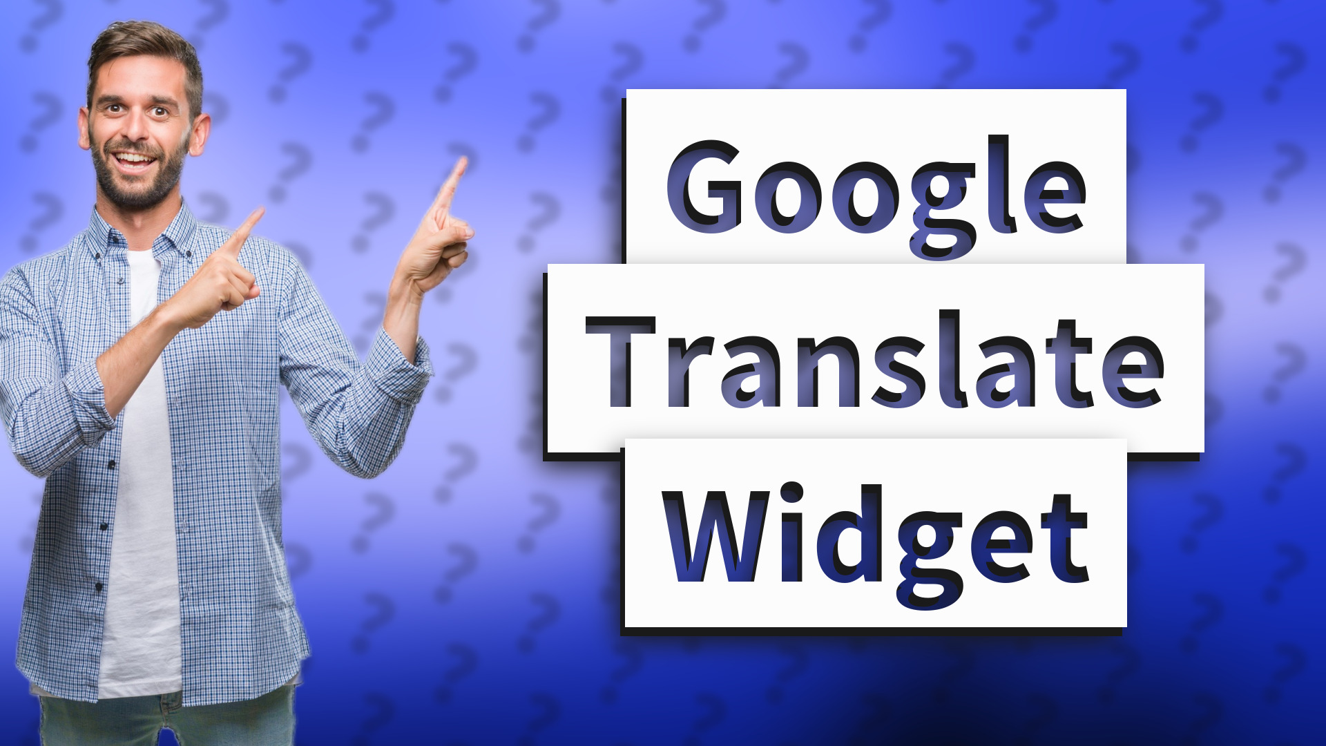 Google Translate Widget