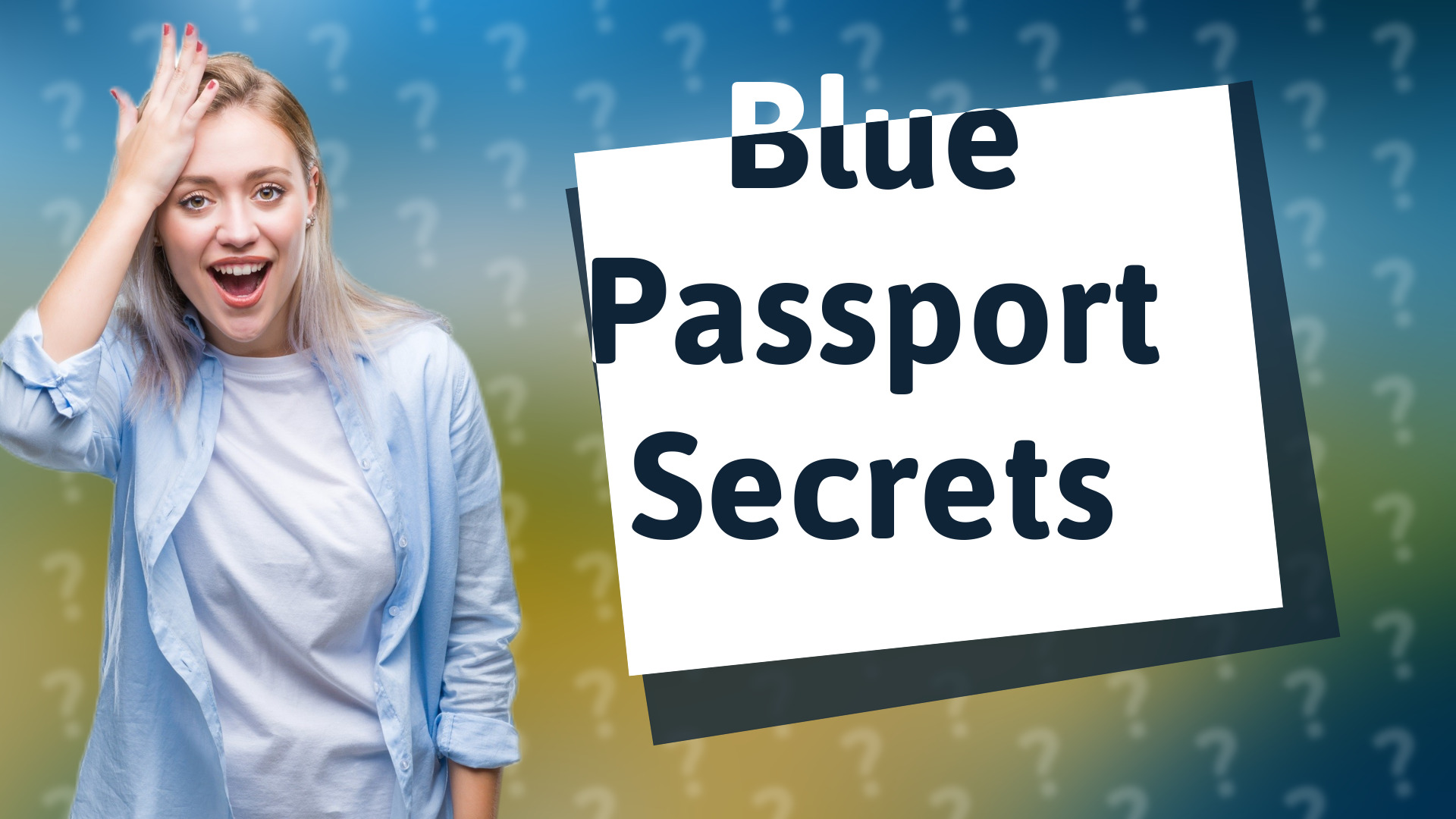 Blue Passport Secrets