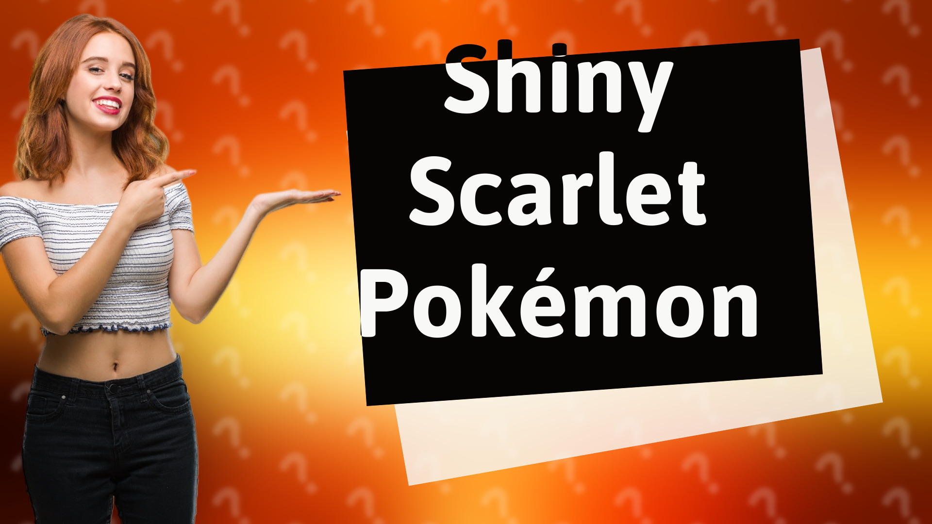 Shiny Scarlet Pokémon