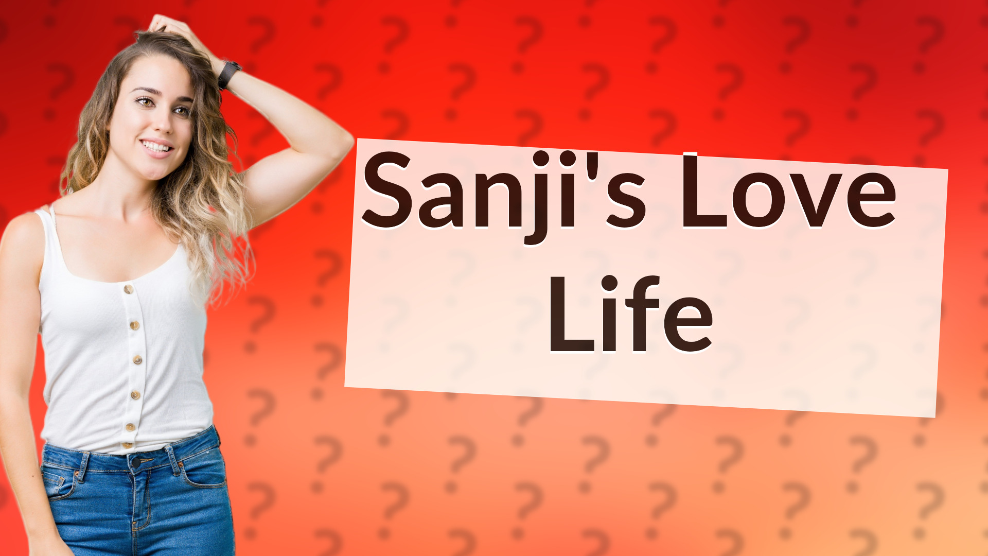 Sanji's Love Life
