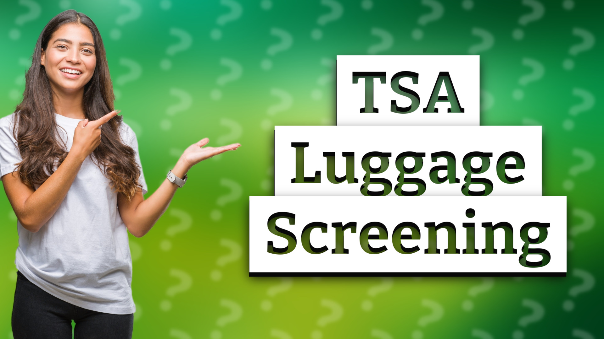 TSA Luggage Screening