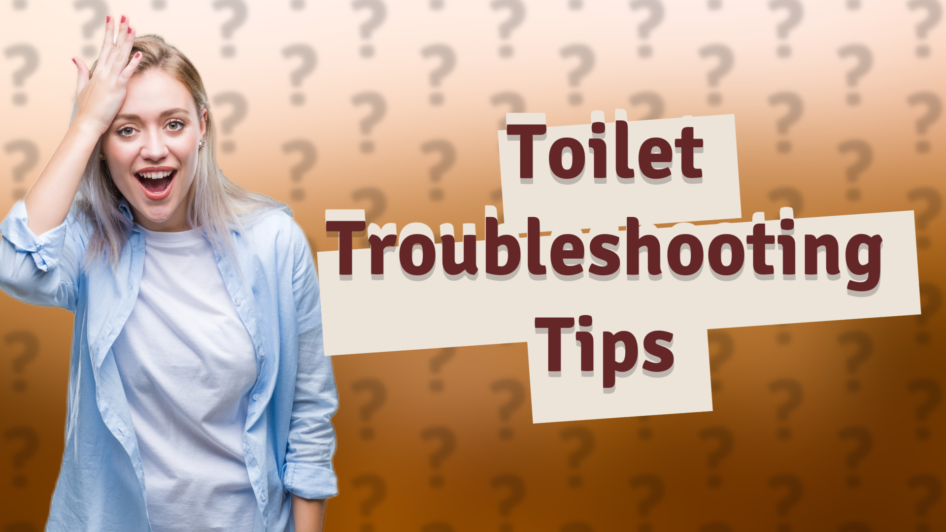 Toilet Troubleshooting Tips