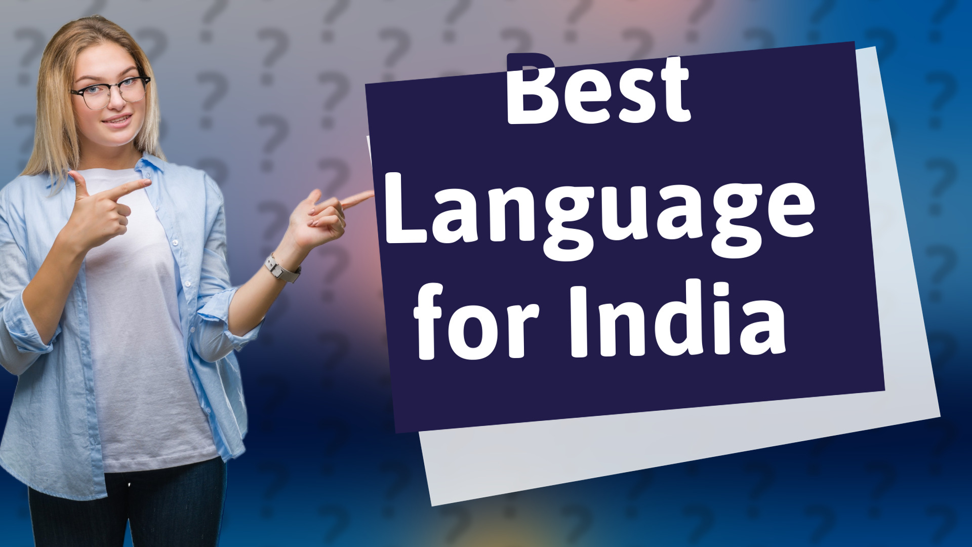 Best Language for India