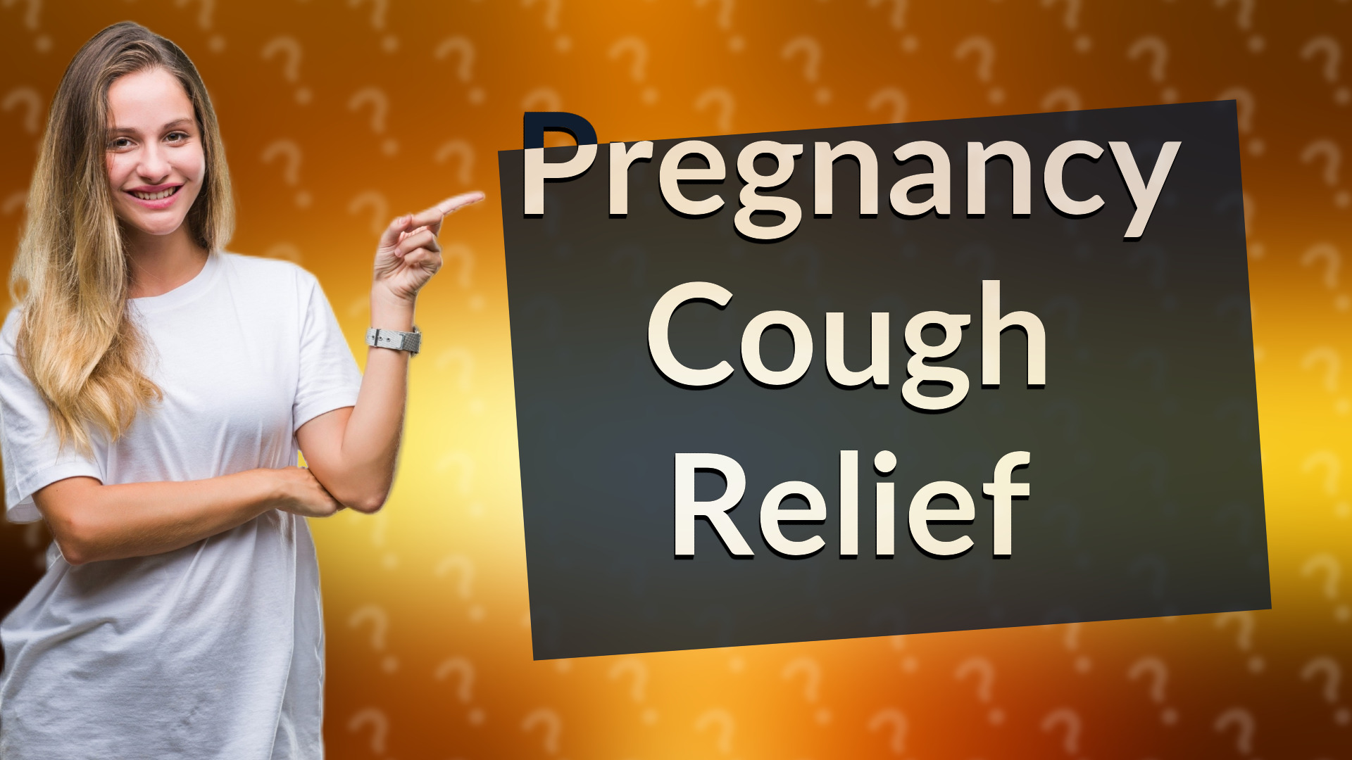Pregnancy Cough Relief
