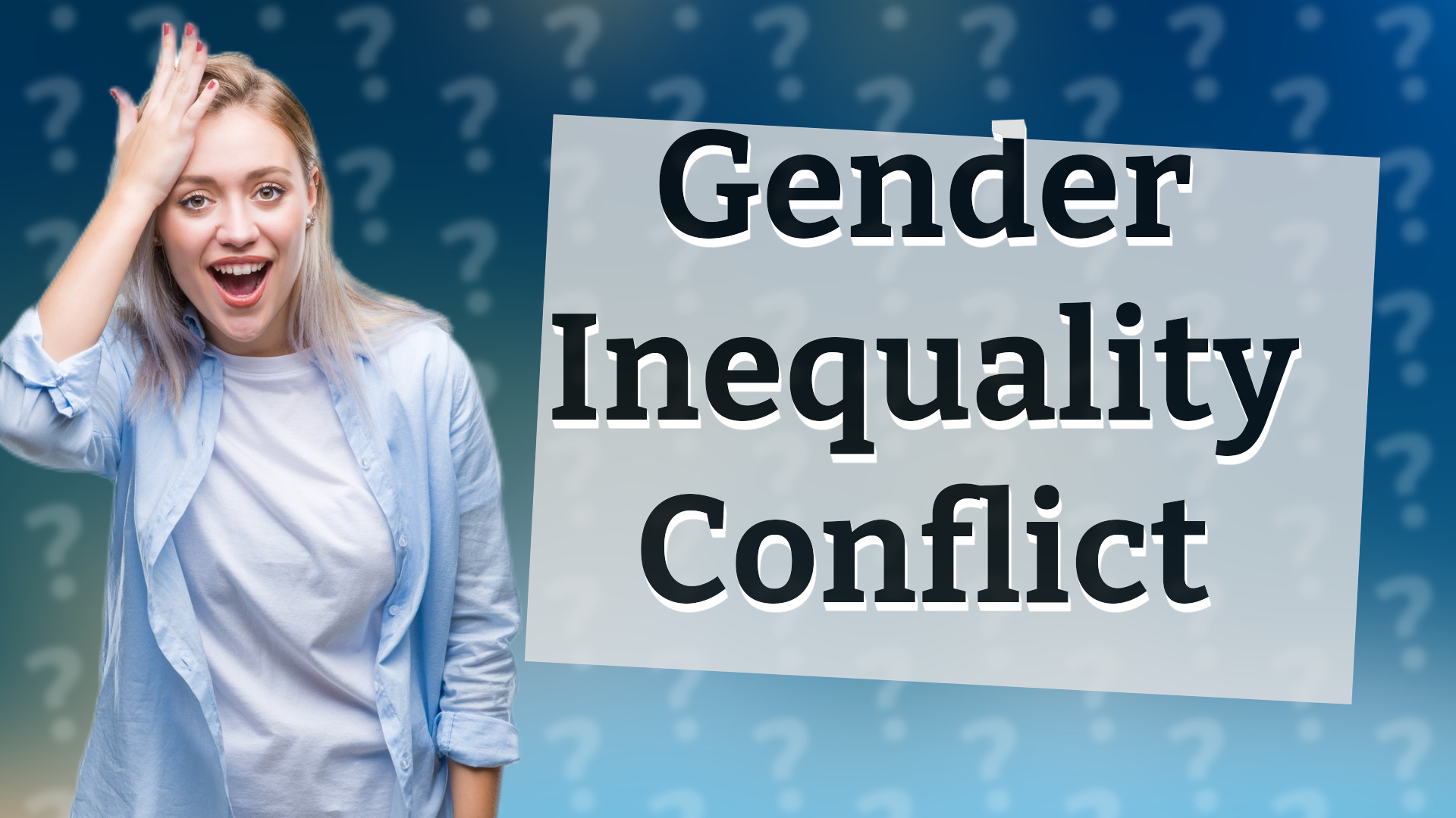 Gender Inequality Conflict