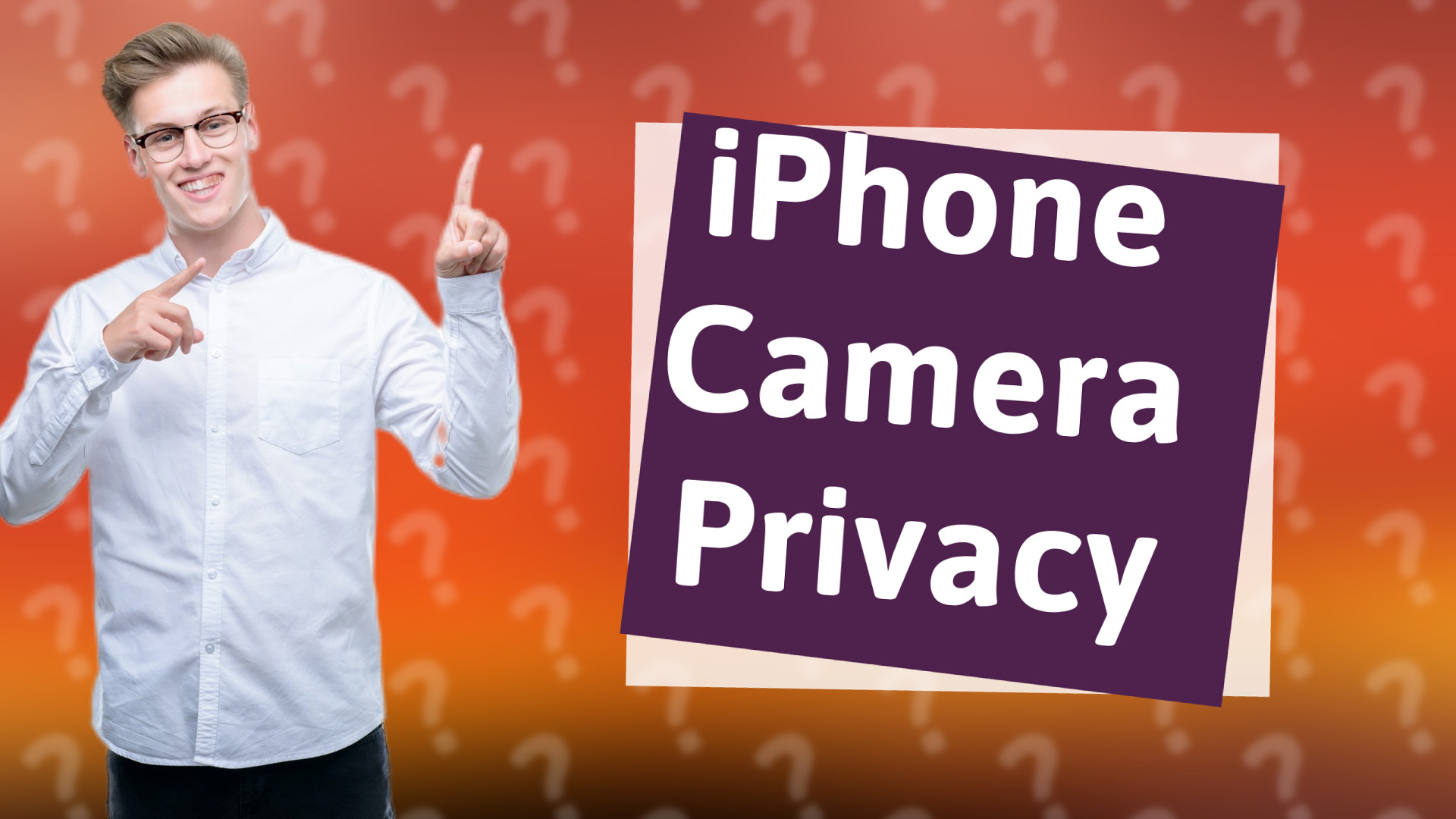 iPhone Camera Privacy