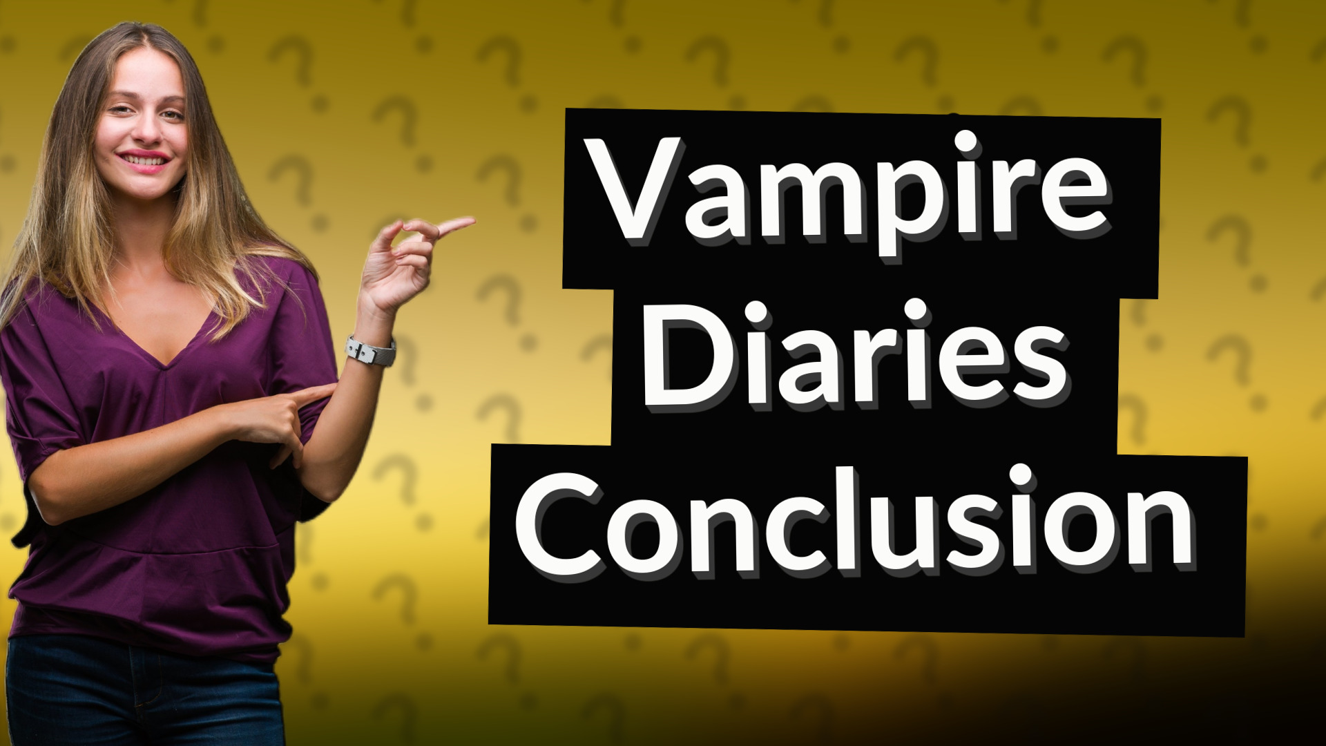 Vampire Diaries Conclusion